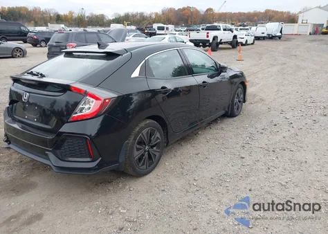 2018 Honda Civic Ex из США, поврежденный, VIN SHHFK7H61JU412578